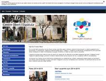 Tablet Screenshot of centreobert.ecervera.cat