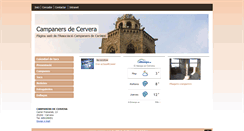 Desktop Screenshot of campaners.ecervera.cat