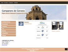 Tablet Screenshot of campaners.ecervera.cat