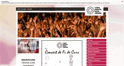 Desktop Screenshot of coralinfantil.ecervera.cat